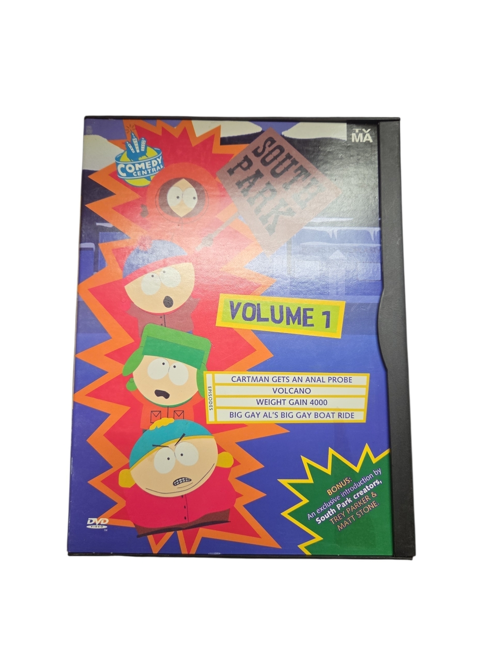 South Park Volume 1,2,3, Dvd's